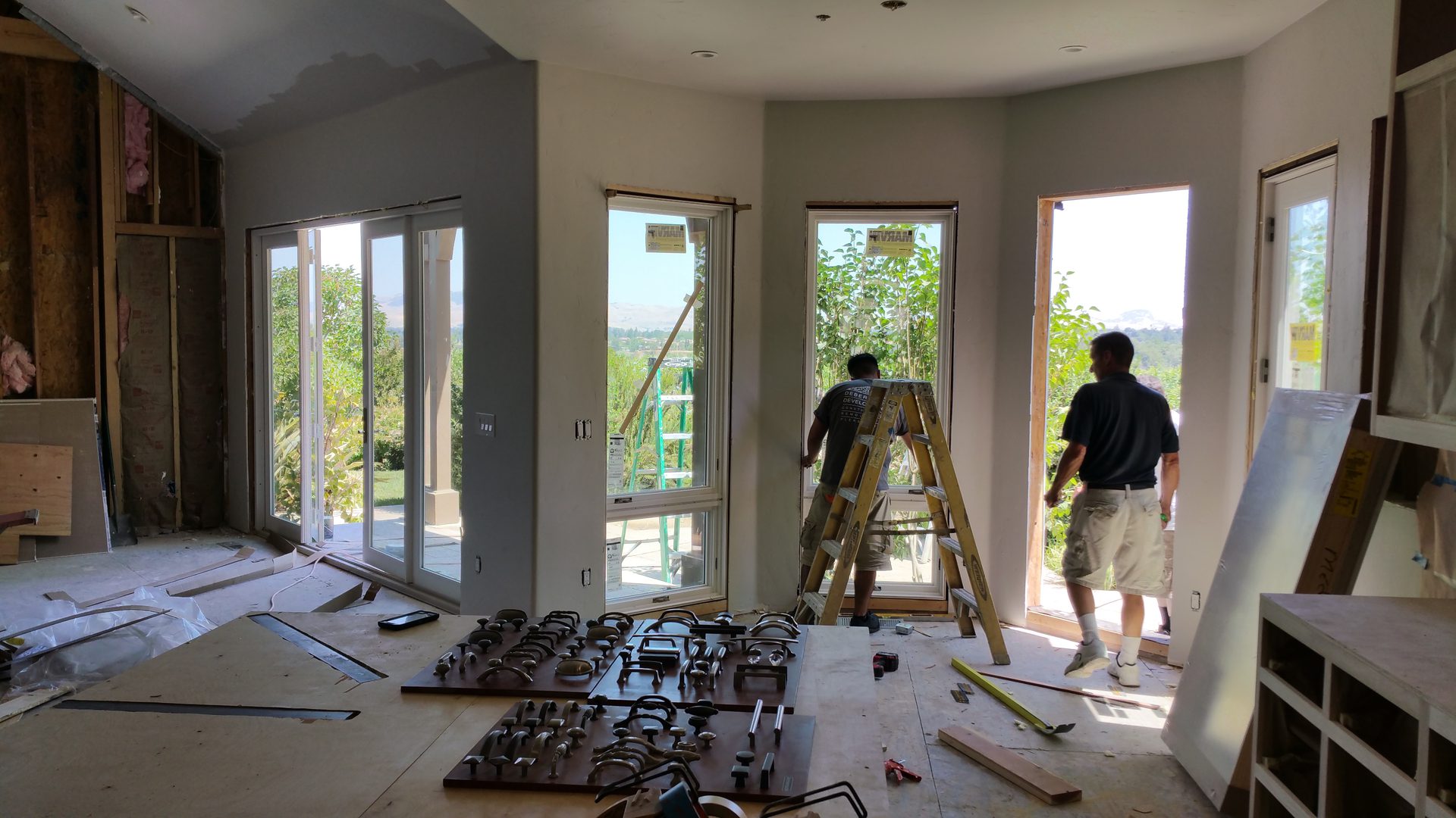 Home renovation in progress