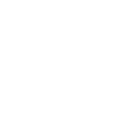 Cityscape line art on black background