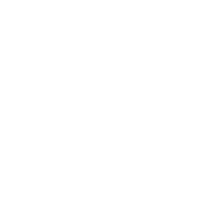 Quotation marks icon in black circle